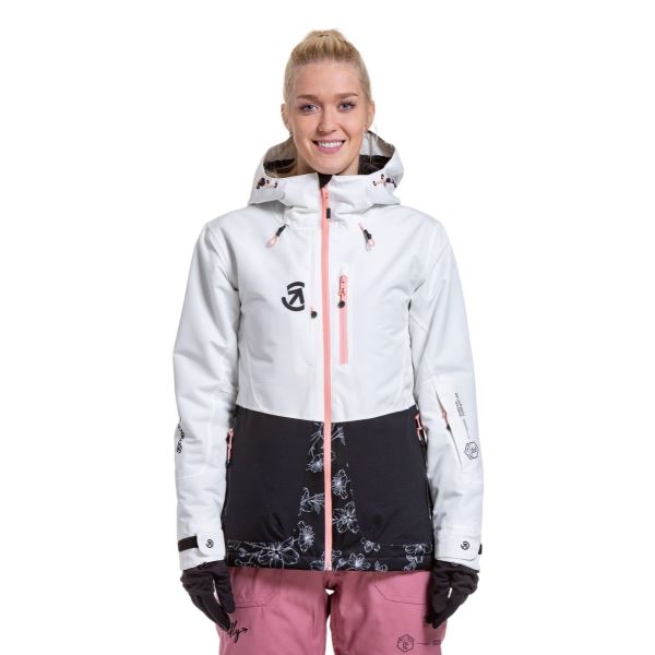 Damen SNB & SKI Jacke Meatfly Gaia weiß