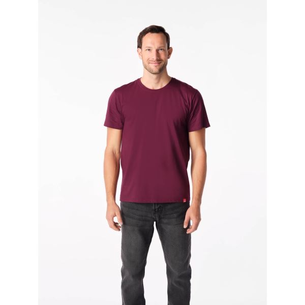 Herren-T-Shirt CityZen AGEN Burgund