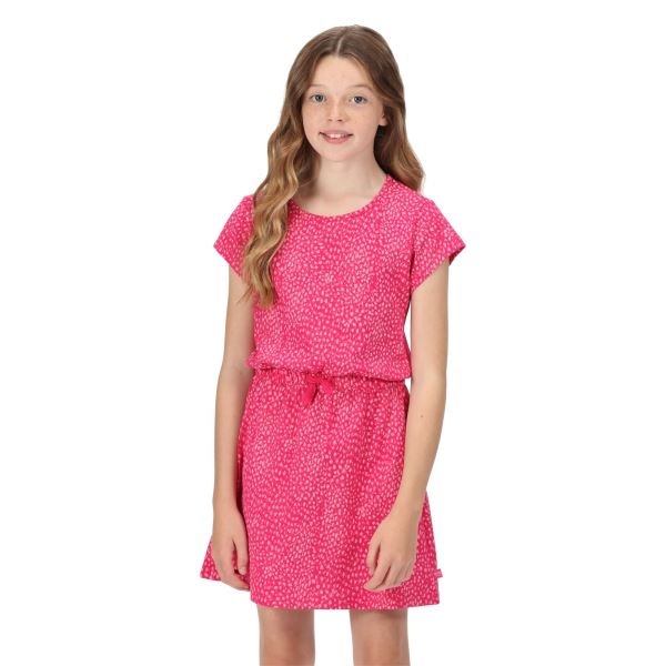 Baumwollkleid für Mädchen Regatta CATRINEL rosa