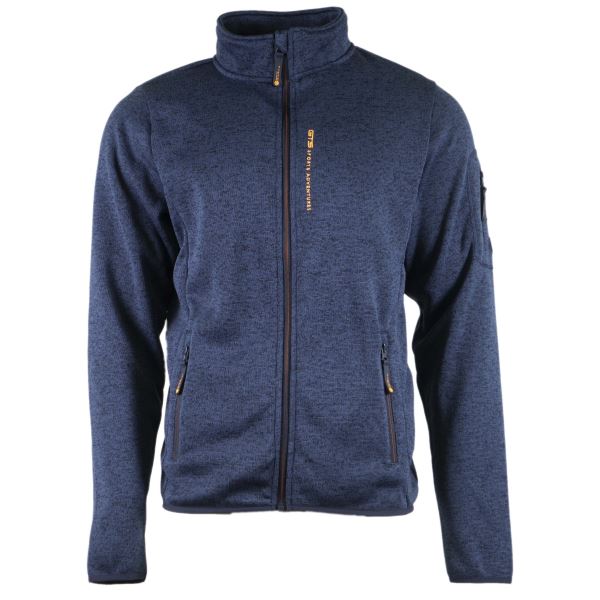 Herren Fleece Sweatshirt GTS 4004 blau