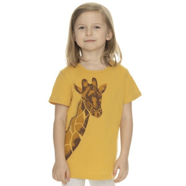 Kinder T-Shirt BUSHMAN JERRY V gelb