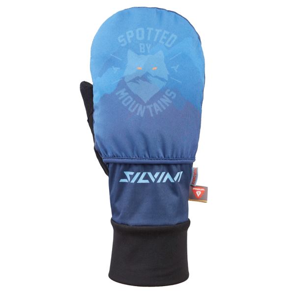 Unisex-Primaloft-Handschuhe Silvini Montignoso blau