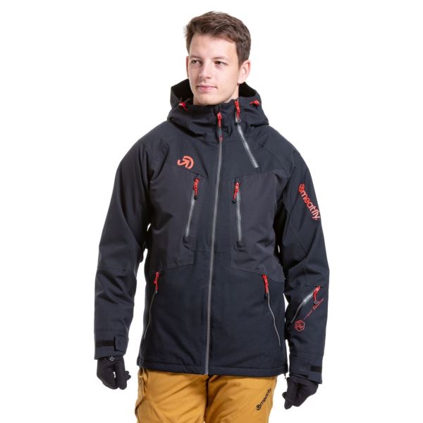 Herren SNB & SKI Jacke Meatfly Cronos schwarz