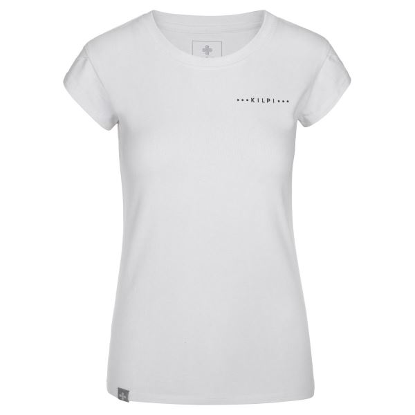 Weißes T-Shirt Kilpi LOS-W für Damen