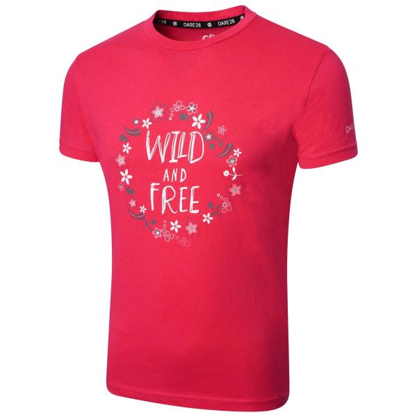 Kinder-T-Shirt Dare2b GO BEYOND pink