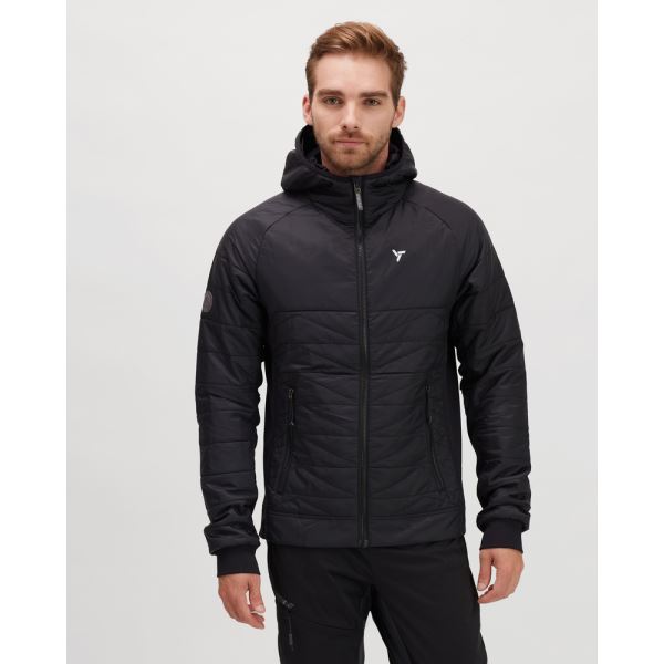 Herren-Windschutzjacke Silvini Deruta schwarz/grau