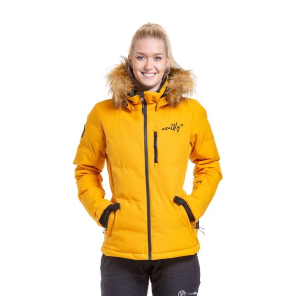 Damen SNB & SKI Jacke Meatfly Bonie gelb