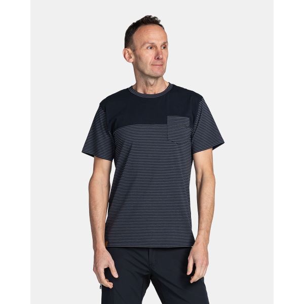 Herren T-Shirt aus Baumwolle Kilpi SORGA-M schwarz