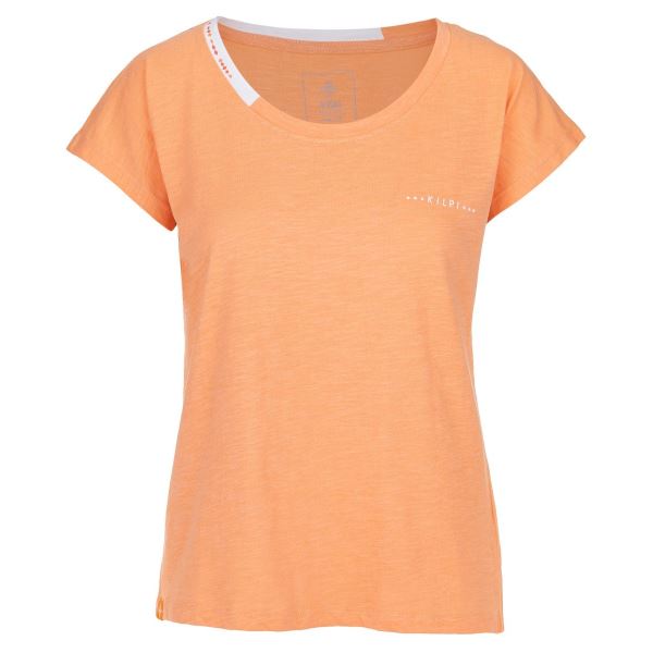 Damen T-Shirt aus Baumwolle Kilpi ROISIN-W Koralle