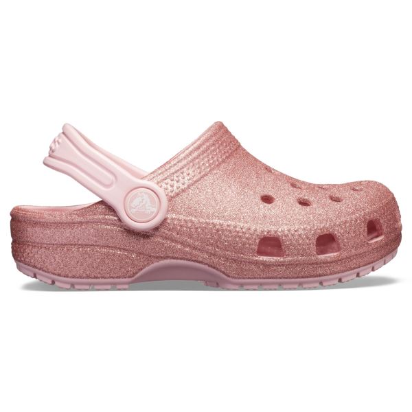 Kinderschuhe Crocs CLASSIC GLITTER pink