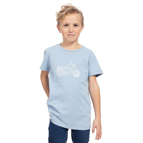Kinder-T-Shirt BUSHMAN POOLI blau