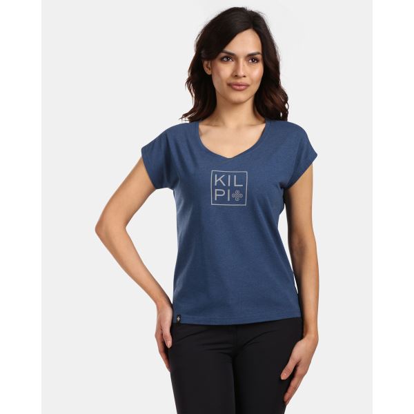Damen-Baumwoll-T-Shirt Kilpi ROANE-W dunkelblau